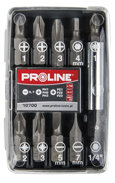 Pro-Line Bity 1/4" 10szt. - 10699