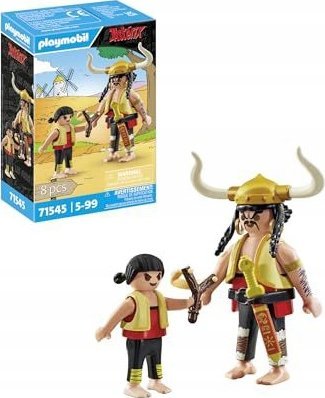 Figurka Playmobil Zestaw Asterix 71545 Cebullanka z Grzanka i Pepe