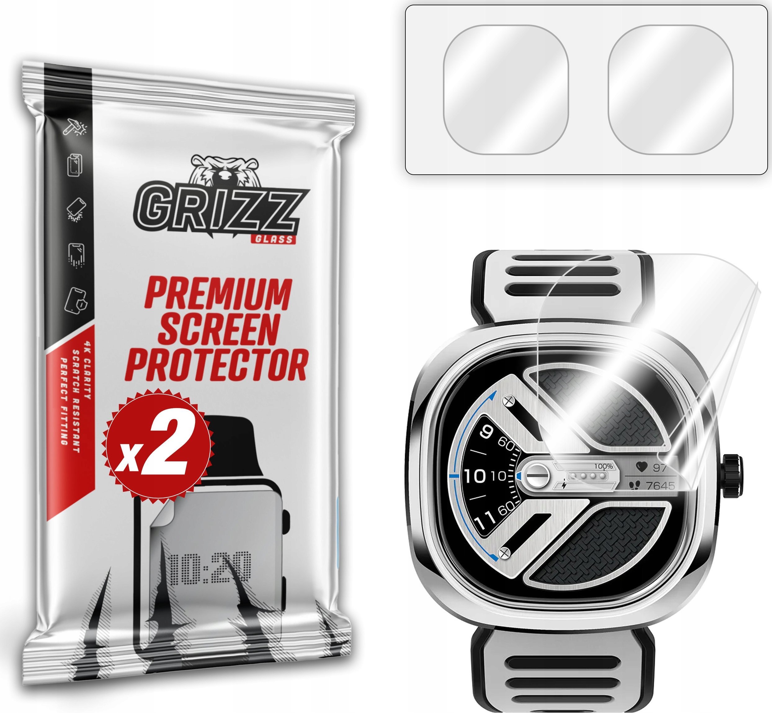 GrizzGlass Folia ceramiczna GrizzGlass CeramicFilm do Doogee D11