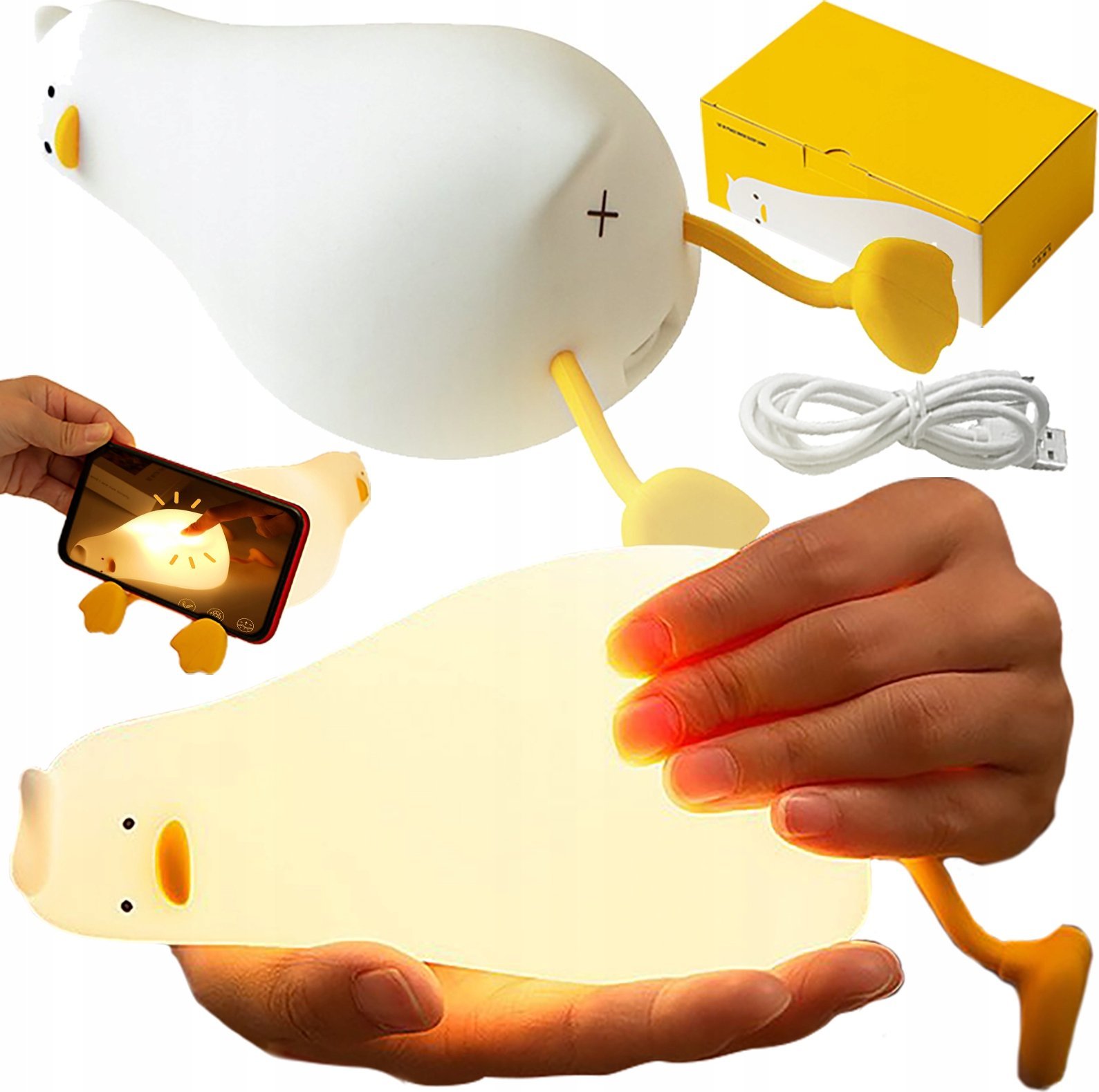 LAMPKA NOCNA KACZUCHA K-1096