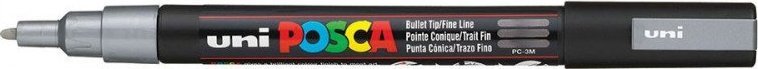 Uni MARKER PLAKATOWY UNI POSCA PC-3M SREBRNY