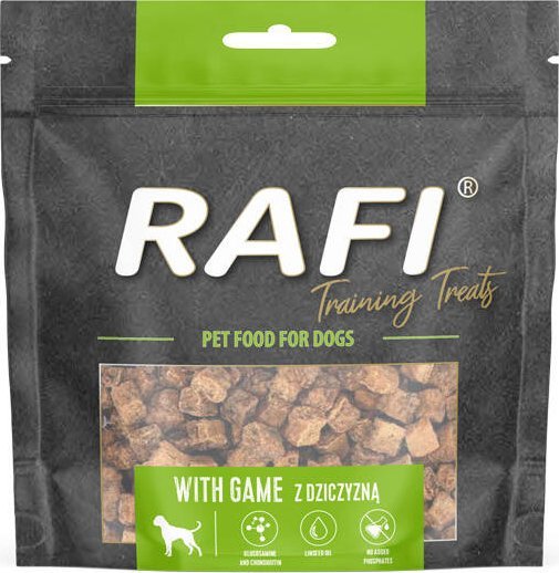 Rafi Training Treats Przysmaki treningowe z dziczyzną dla psa 130 g