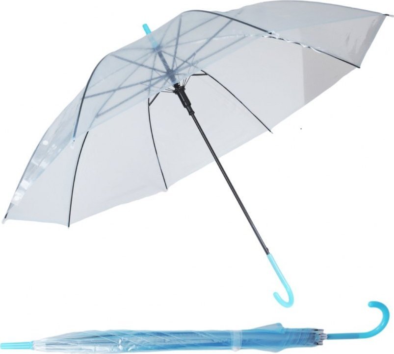 PrzydaSie Parasol Parasolka Przezroczysta Ślub Transparentna