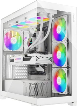 Obudowa Xilence Gleam XG271 ARGB biała (X818.W.ARGB)