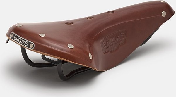 Brooks Siodełko BROOKS B17 NARROW, Brown, Steel Rail, Waga 510g, Linia Leather (NEW)