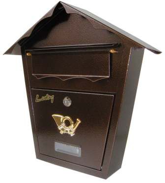 Skrzynka na listy miedź-antyk SD2