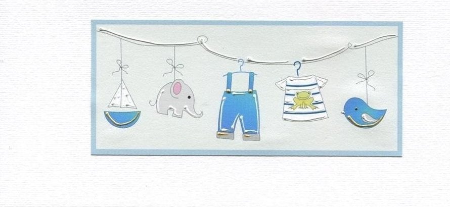 MAK Karnet Narodziny/Roczek DL D02 - Chłopiec