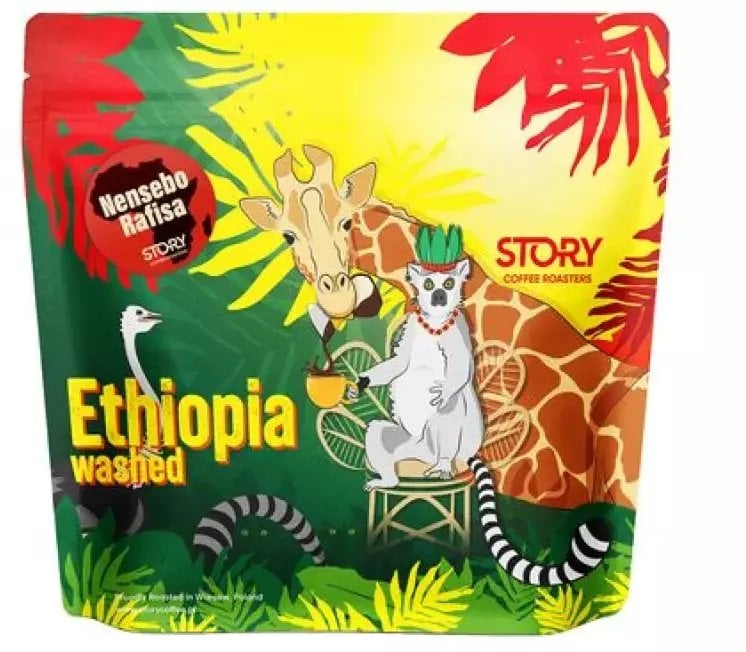 Kawa ziarnista Story Coffee Roasters Kawa ziarnista Etiopia Nensebo Refisa myta 250g