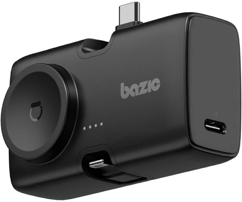 PowerBank 3w1 Bazic Koda 5000mAh PD20W USB-C/Lightning czarny