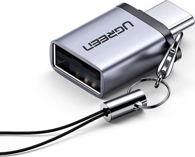 Adapter USB Ugreen US270 USB-C - USB Szary (UGR1144GRY)