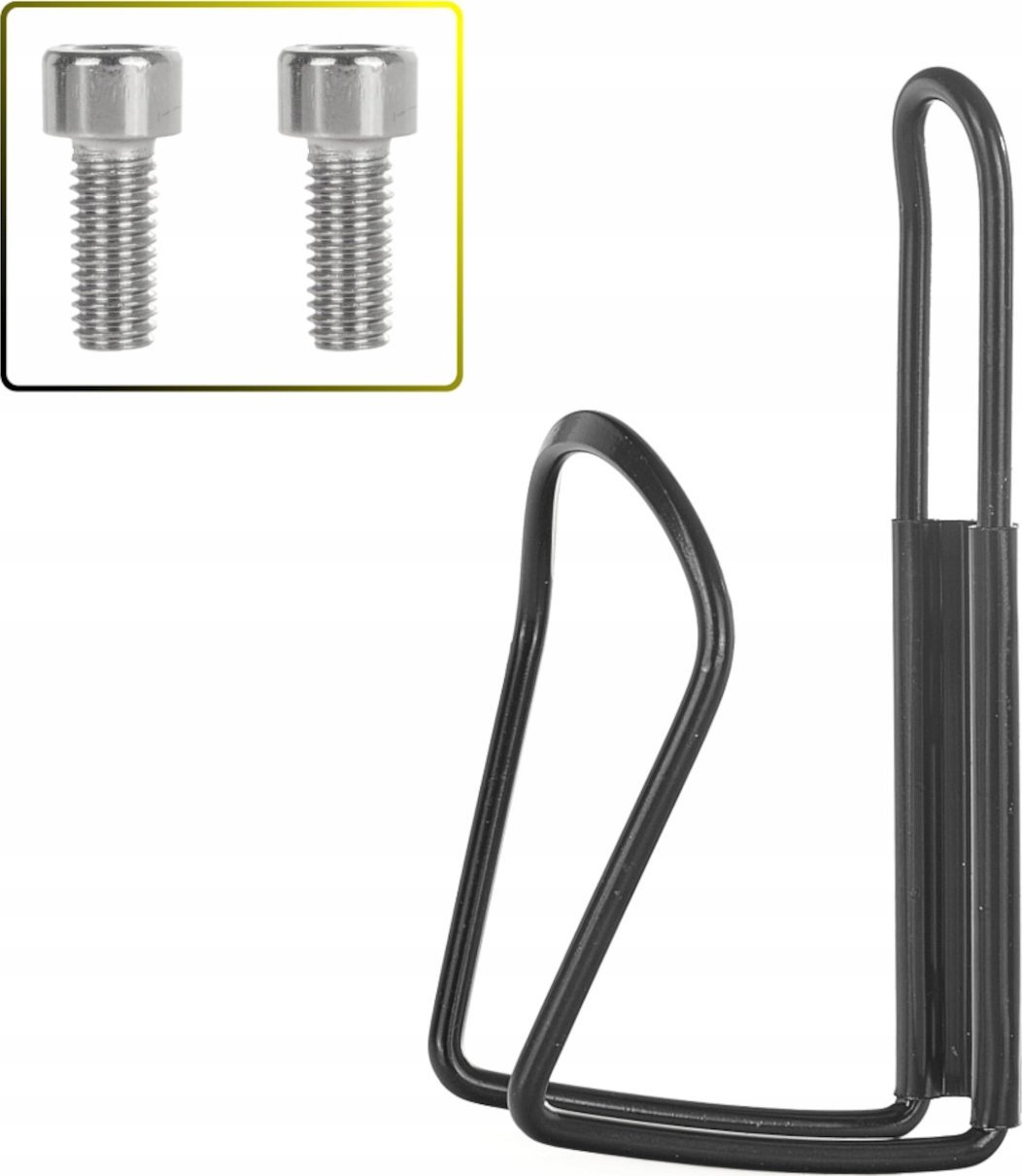 KELTIN Aluminiowy uchwyt rowerowy na bidon + śruby montażowe (300)