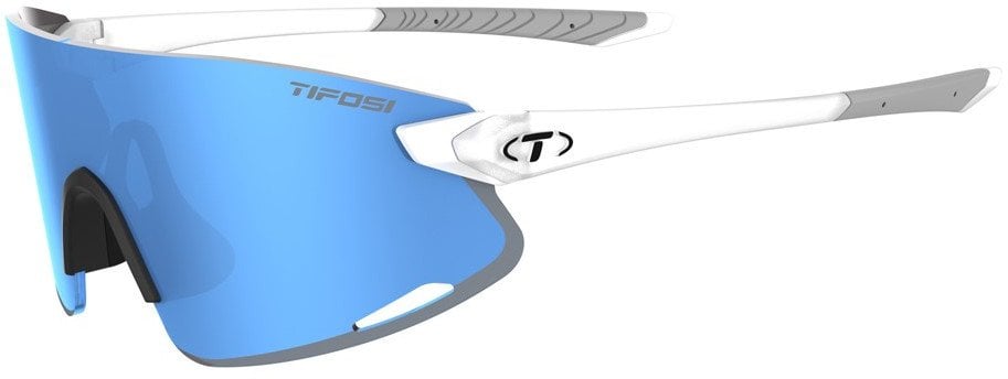 Okulary TIFOSI VOGEL XC satin clear (1 szkło Sky Blue Mirror 13% transmisji światła) (NEW 2025)