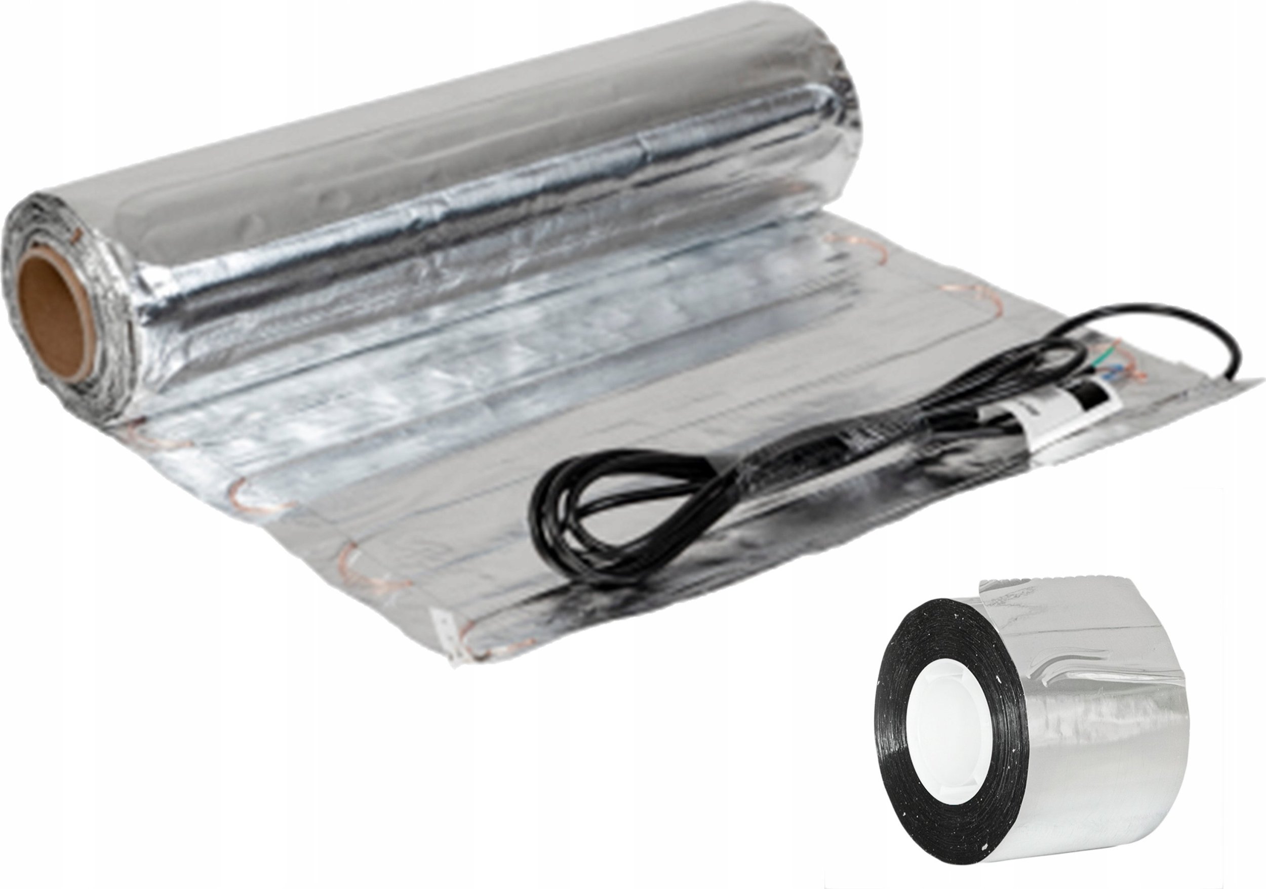 Thermoval Mata grzejna aluminiowa WT 2010 AL - 150/10,0m2 - jednostronnie zasilana 1500W, pod panel