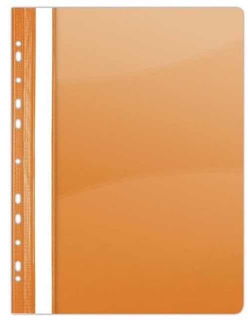 Skoroszyt wpinany Donau A4 PCV pomarańczowy (10)