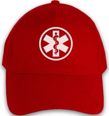 Promostars Czapka comfort ESKULAP - czerwona