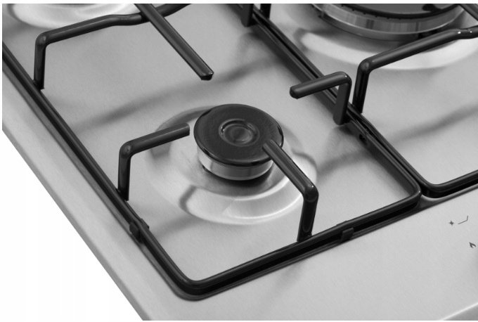 Płyta grzewcza Berg PŁYTA GAZ NA STALI CZARNYM BRGS405SS