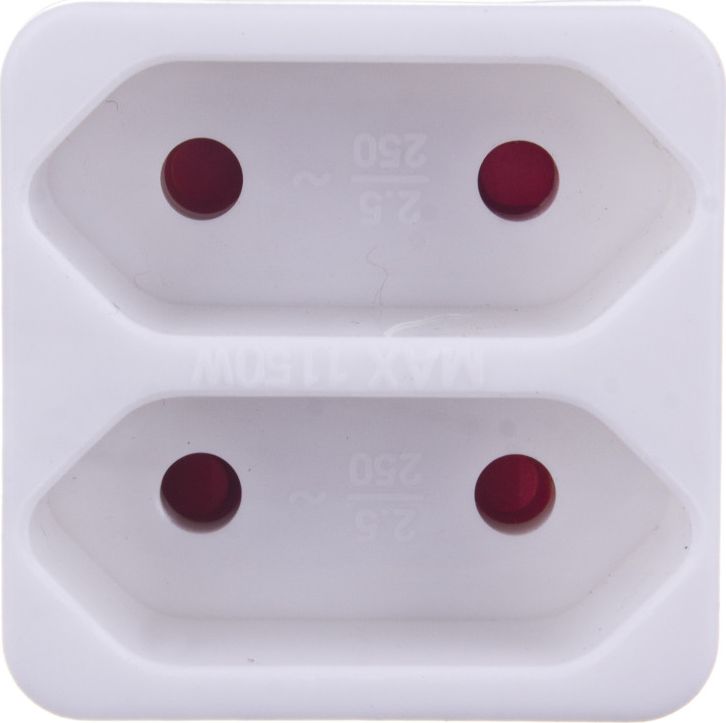 Ładowarka Brennenstuhl Brennenstuhl Adapter with 2 x Euro sockets - 1508030