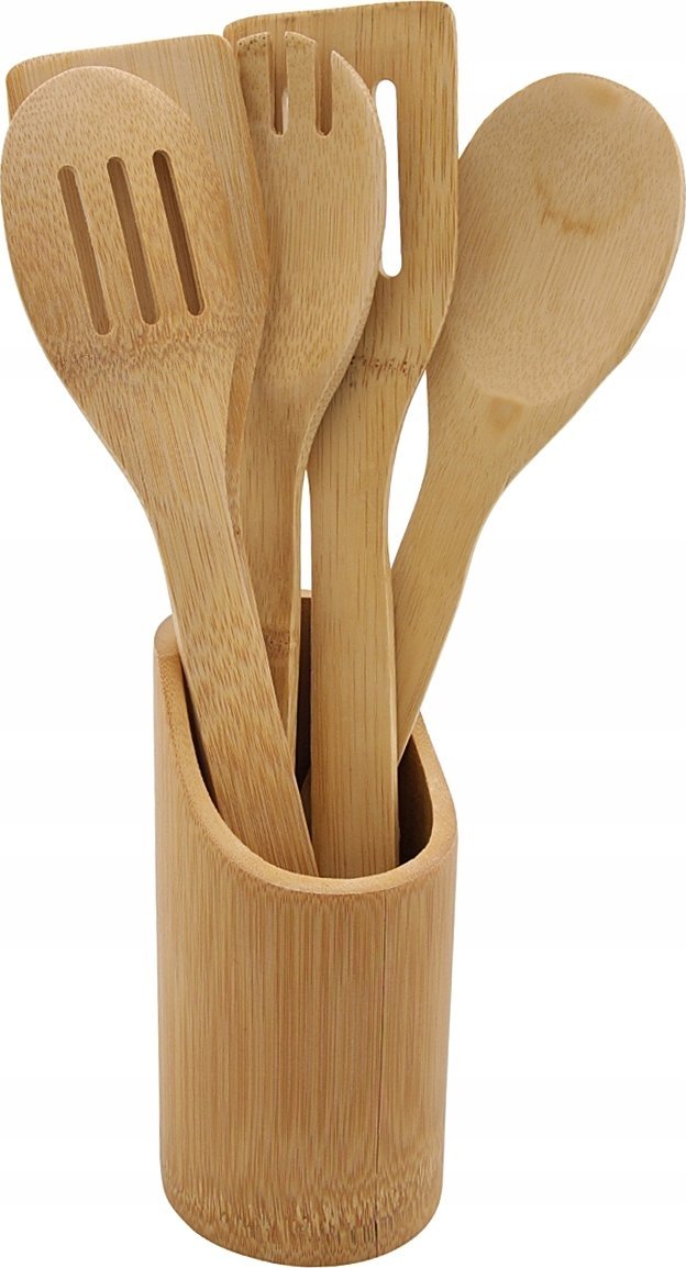 Jata Bambukinių virtuvės įrankių rinkinys, 6 dalių