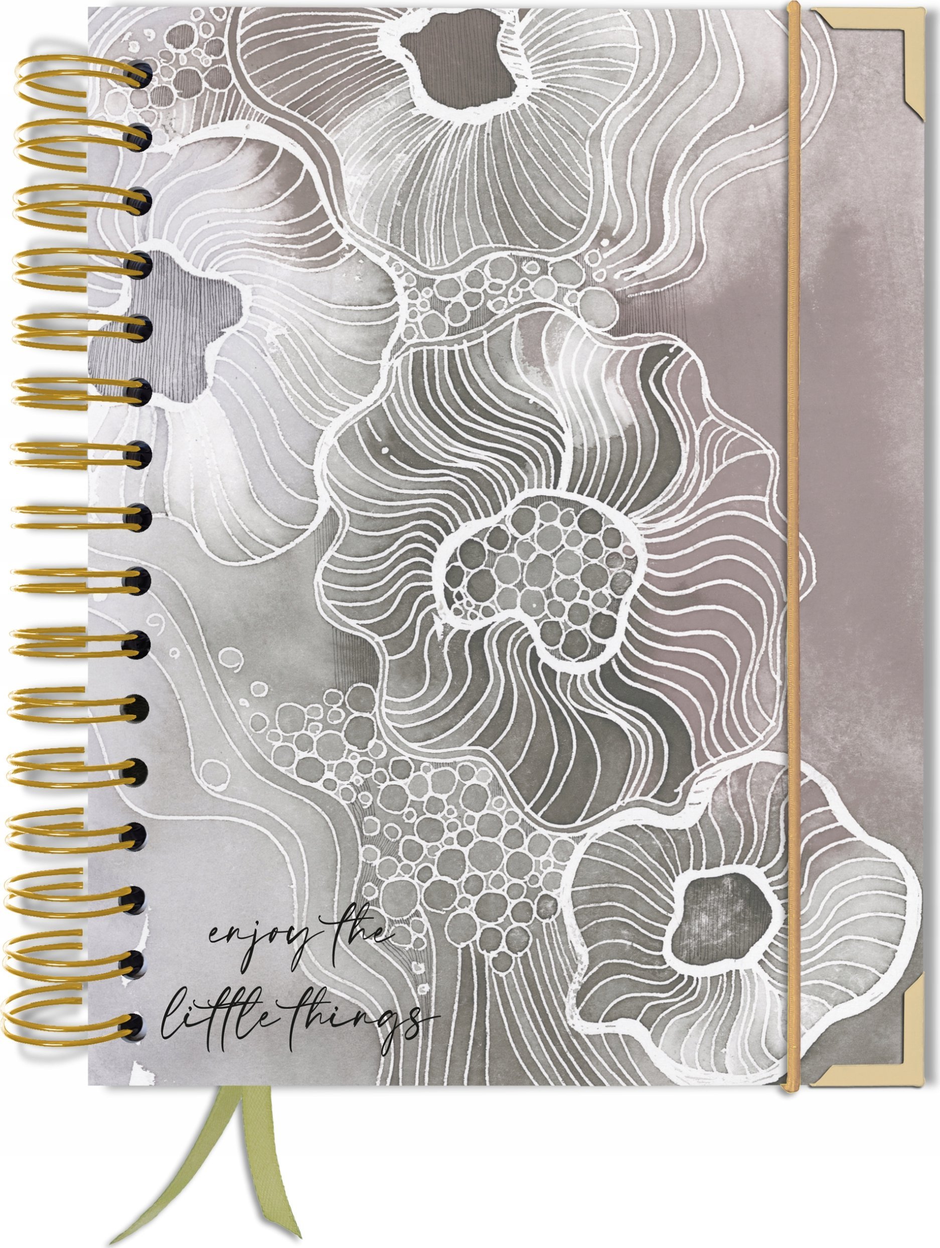 TadaPlanner Bullet journal 180 stron notes planer zeszyt A5+ w kropki