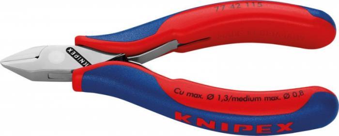 Knipex Małe Szczypce Precyzyjne Boczne Knipex 77 02 115