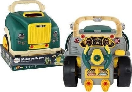 Silnik ciężarówki do rozkręcania zielony