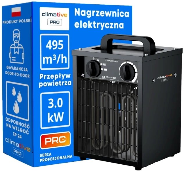 CLIMATIVE Nagrzewnica elektryczna EH-3 PRO