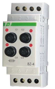 Eti-Polam Gniazdo bezpiecznikowe cylindryczne 4P 5x20mm BZ-4