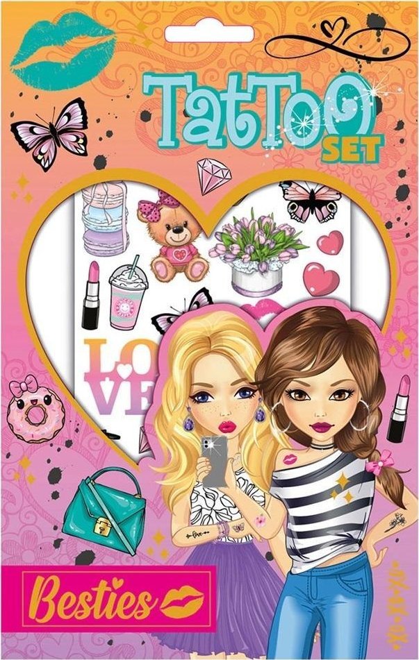 Zestaw do tatuażu różowy