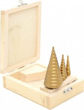 Wiertło AWTools stopniowe walcowe 6 10 8mm 3szt. (AW40999)