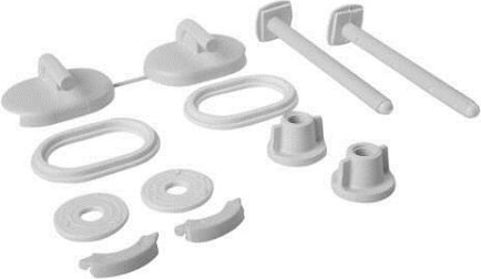 Cersanit Śruby do deski sedesowej polipropylenowej Eko (K99-0006)