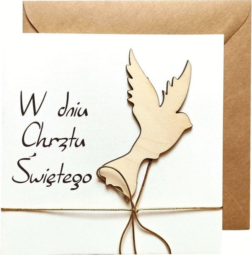 Naem Kartka Chrzest Święty