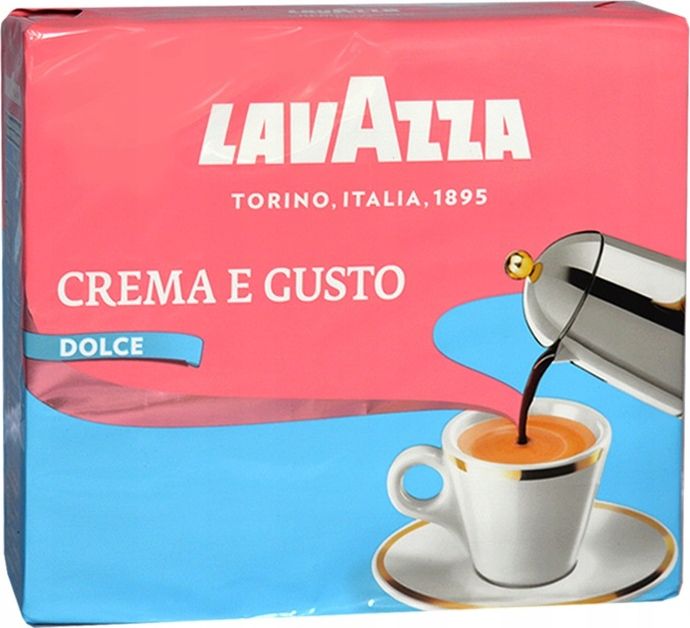 Kawa mielona Lavazza Crema e Gusto Dolce 2x250 g