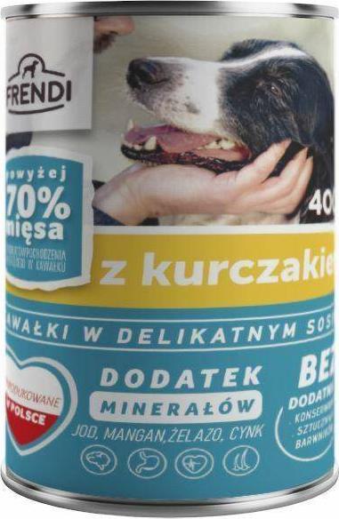 Pet Republic FRENDI PIES puszka KURCZAK sos /10 400g
