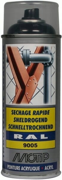 Motip Ral 9005 high gloss deep black