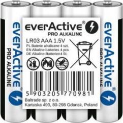 EverActive Bateria Pro AAA / R03 125mAh 4 szt.