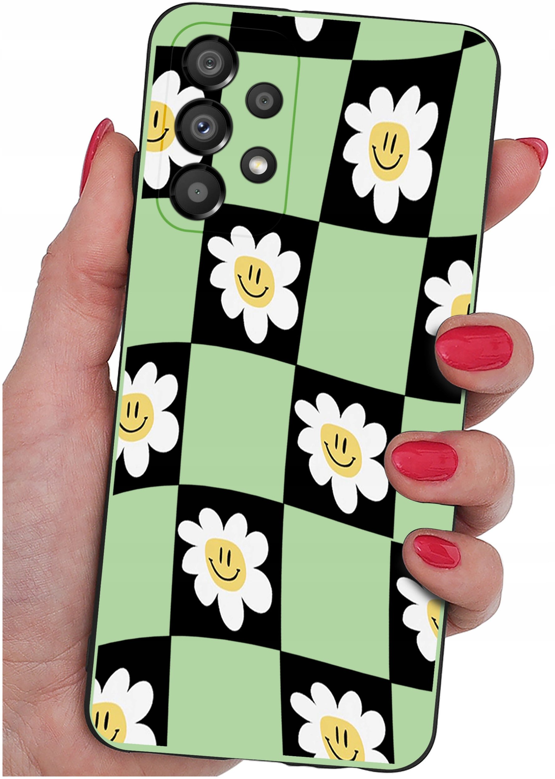 Etui do SAMSUNG A52 | A52s 5G | WZORY | SILIKONOWE MATT SZKŁO 9H