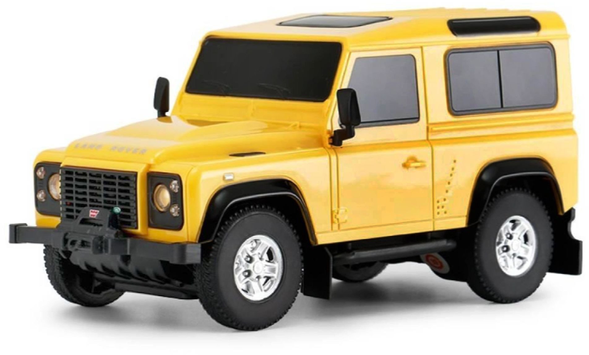 Land Rover Defender R/C skala 1:24 Rastar 78500 samochód sterowany żółty