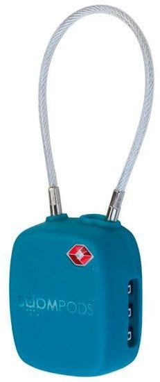Boompods LOCK TSA Bag Tracker Ocean Blue