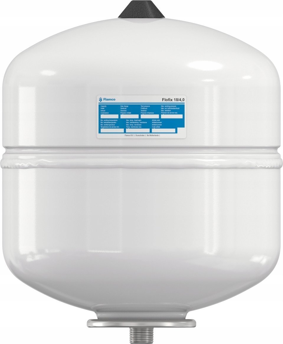 Naczynie wzbiorcze Flofix do c.w.u 25L/4 [10 bar], przyłącze 3/4, kolor białyNaczynia wzbiorcze