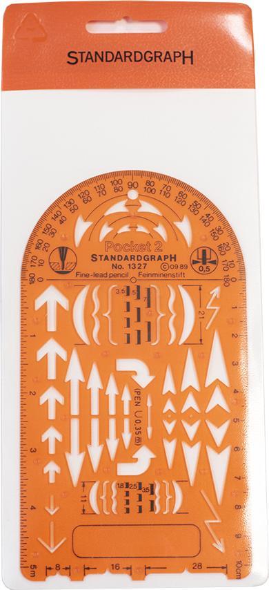Standardgraph Szablon 1327 Standardgraph strzałki