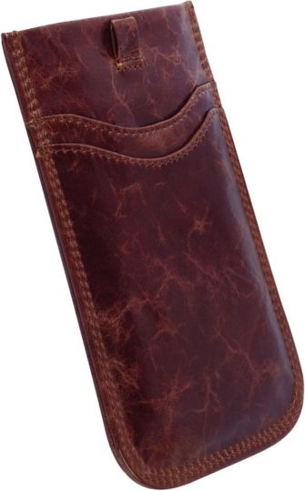 Krusell Etui Krusell Tumba Pouch 3XL brązowy (136/70/10mm) brown 95415