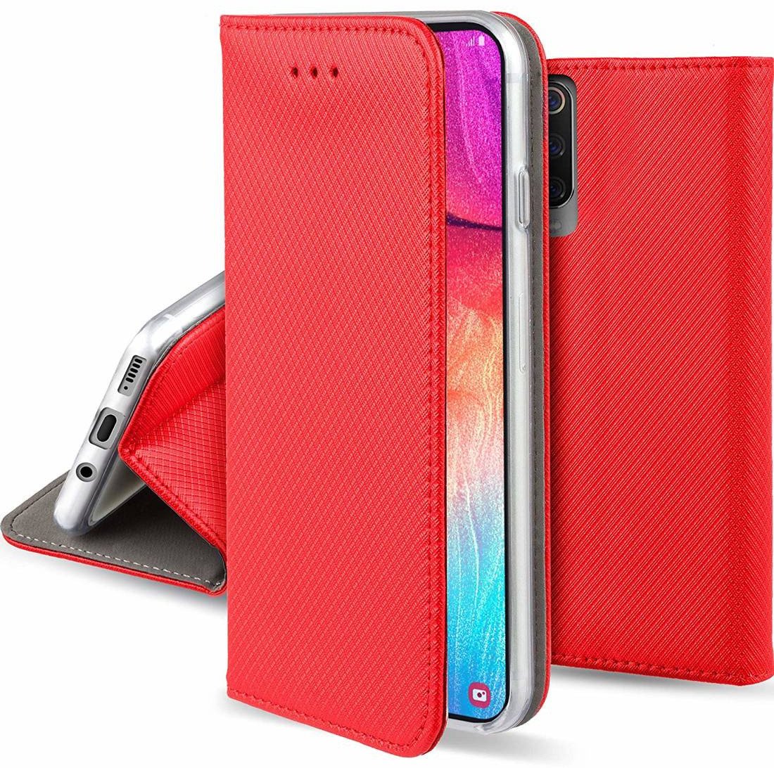Etui Smart Magnet do Huawei Honor 70 czerwone