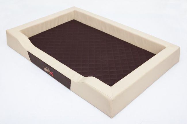 Hobbydog Legowisko Deluxe - Beżowo-brązowe XXL