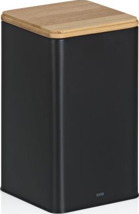 Kela Pojemnik kuchenny, metal/bambus, 1,6 l, 11,5 x 11,5 x 19 cm / Kela