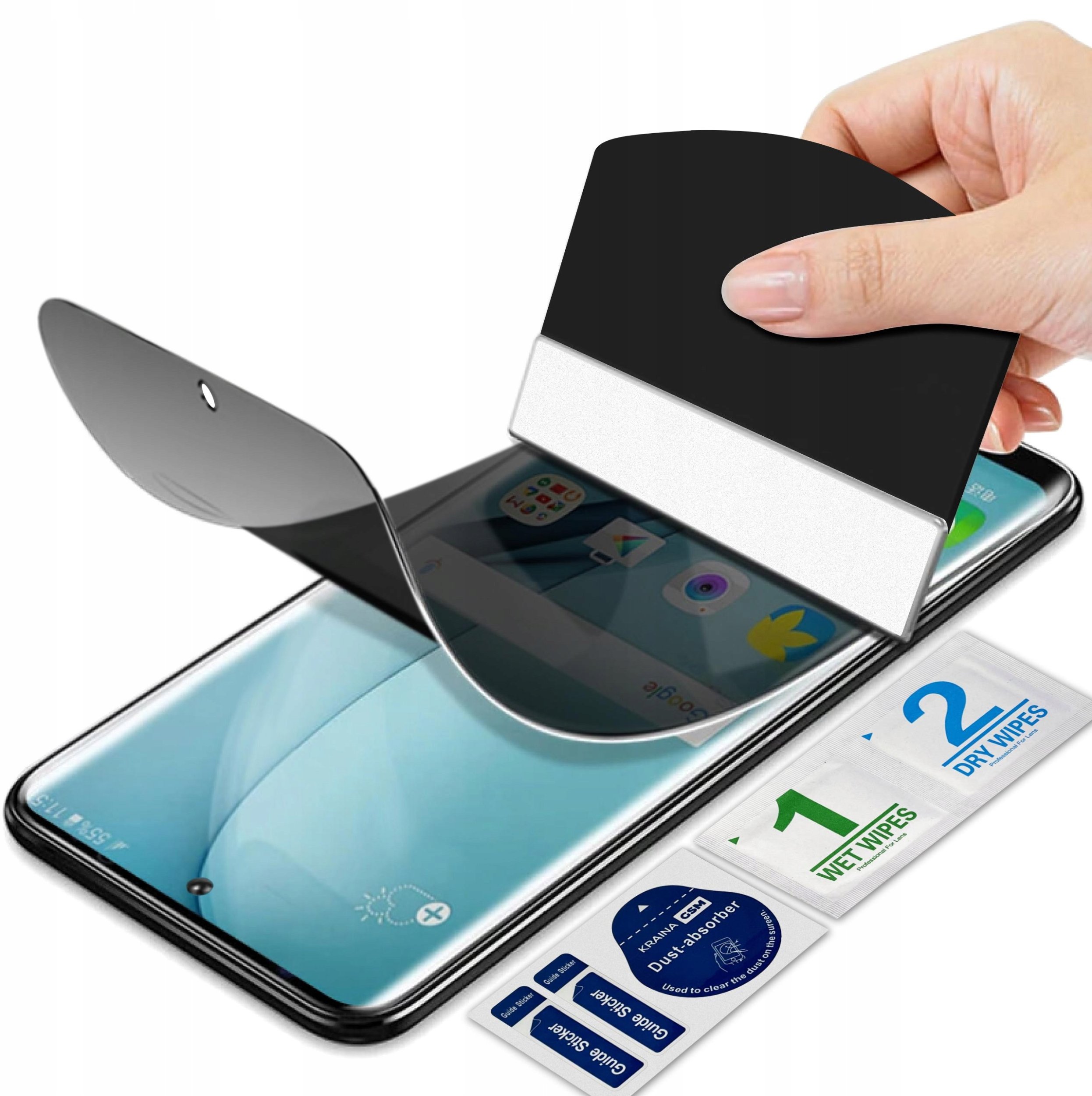 FOLIA PRYWATYZUJĄCA do Samsung S25 EDGE OCHRONNA PRIVACY ANTI SPY