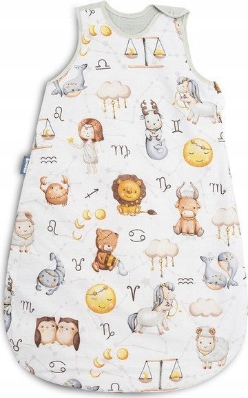 ŚPIWOREK DO SPANIA M 50x80 ZODIAK SZARY