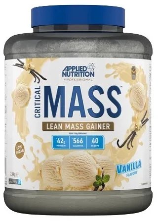 Applied Nutrition - Gainer, Critical Mass, Professional, Wanilia, Proszek, 2400g