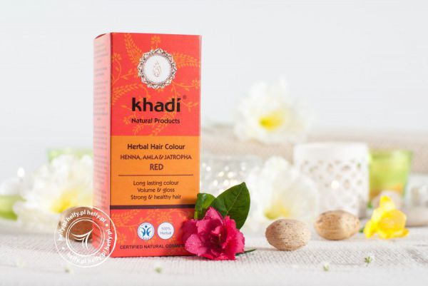 Khadi Henna naturalna z Amlą i Jatrophą 100g