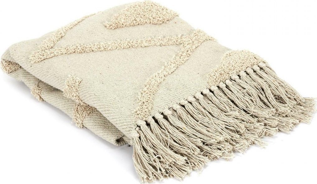 Intesi Koc Boho Bali bawełniany 120x150