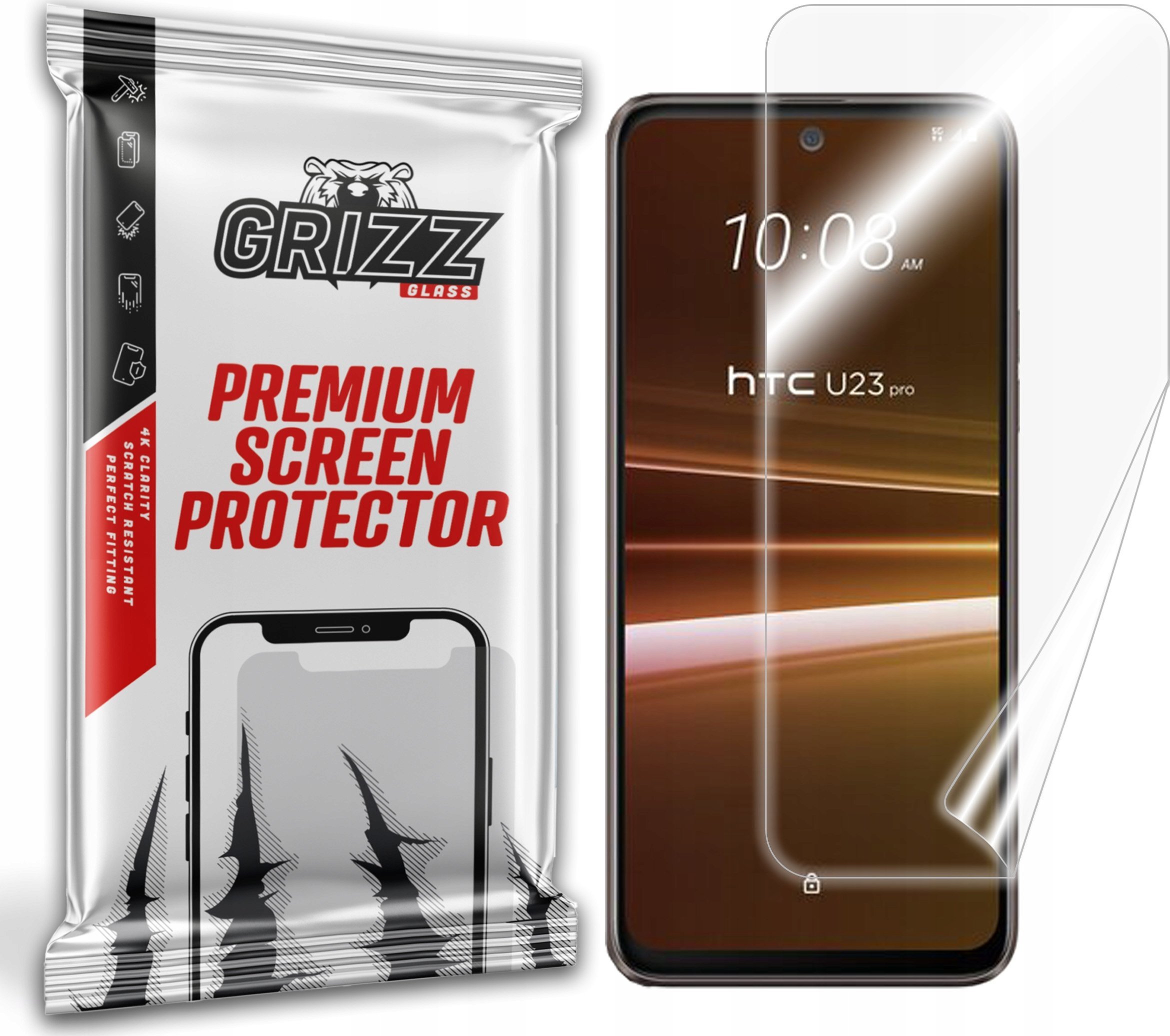 GrizzGlass Folia ceramiczna GrizzGlass CeramicFilm do HTC U23 Pro